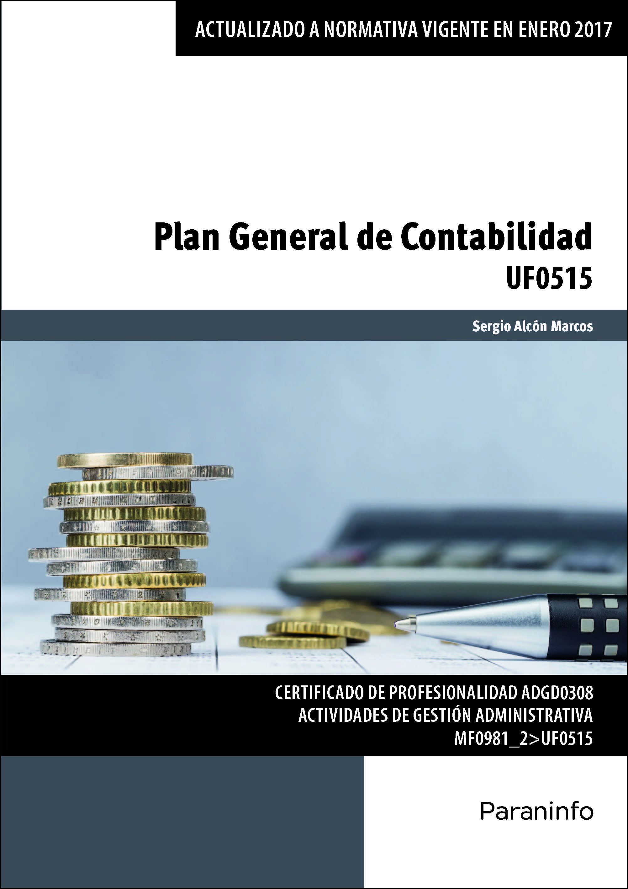 UF0515 - Plan General de Contabilidad