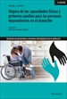 Portada del libro UF0121 - Mejora de las capacidades físicas y primeros auxilios para las personas dependientes en el domicilio