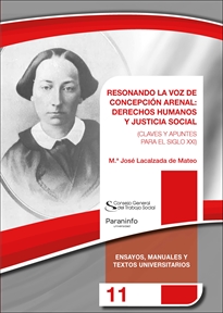 Portada del libro Resonando la voz de Concepción Arenal: derechos humanos y justicia social