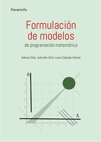 Portada del libro Formulación de modelos programación matemática