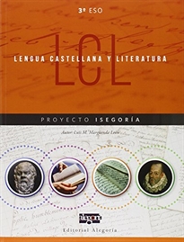 Portada del libro Lengua Castellana y Literatura. 3.º  ESO: Proyecto Isegoría