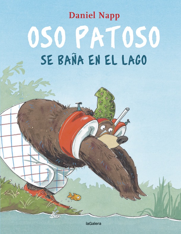 Oso Patoso se baña en el lago - Photo 1/1