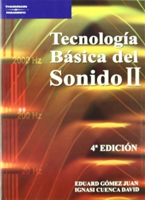 Portada del libro Tecnología básica del sonido II