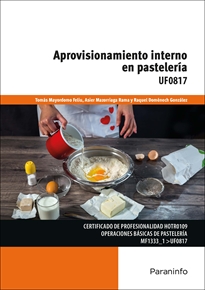 Portada del libro UF0817 - Aprovisionamiento interno en pastelería