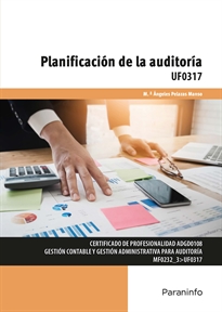 Portada del libro UF0317 - Planificación de la auditoría