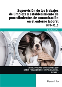 Portada del libro MF1435_3 - Supervisión de los trabajos de limpieza y establecimiento de procedimientos de comunicación en el entorno laboral