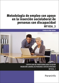 Portada del libro MF1036_3 - Metodología de empleo con apoyo en la inserción sociolaboral de personas con discapacidad