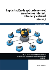 Portada del libro MF0493_3 - Implantación de aplicaciones web en entornos internet, intranet y extranet
