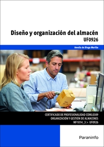 Portada del libro UF0926 - Diseño y organización del almacén