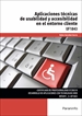 Portada del libro UF1843 - Aplicaciones técnicas de usabilidad y accesibilidad en el entorno cliente