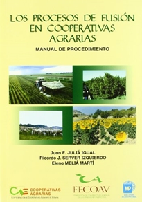 Portada del libro Los procesos de fusión en cooperativas agrarias. 