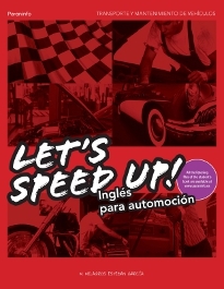 Portada del libro Let s Speed Up! Inglés para Automoción