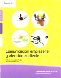 Portada del libro Comunicación empresarial y atención al cliente